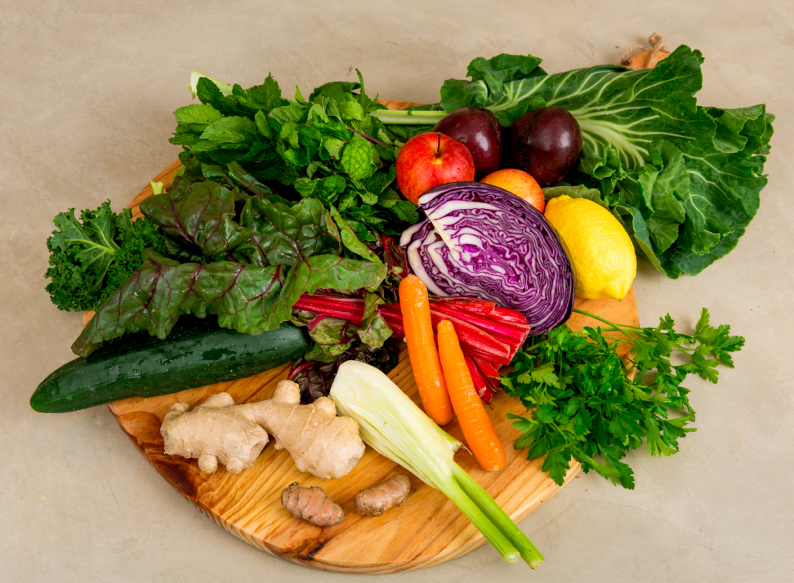 légumes et fruits bons pour le foie carotte pomme, fenouil blettes citron