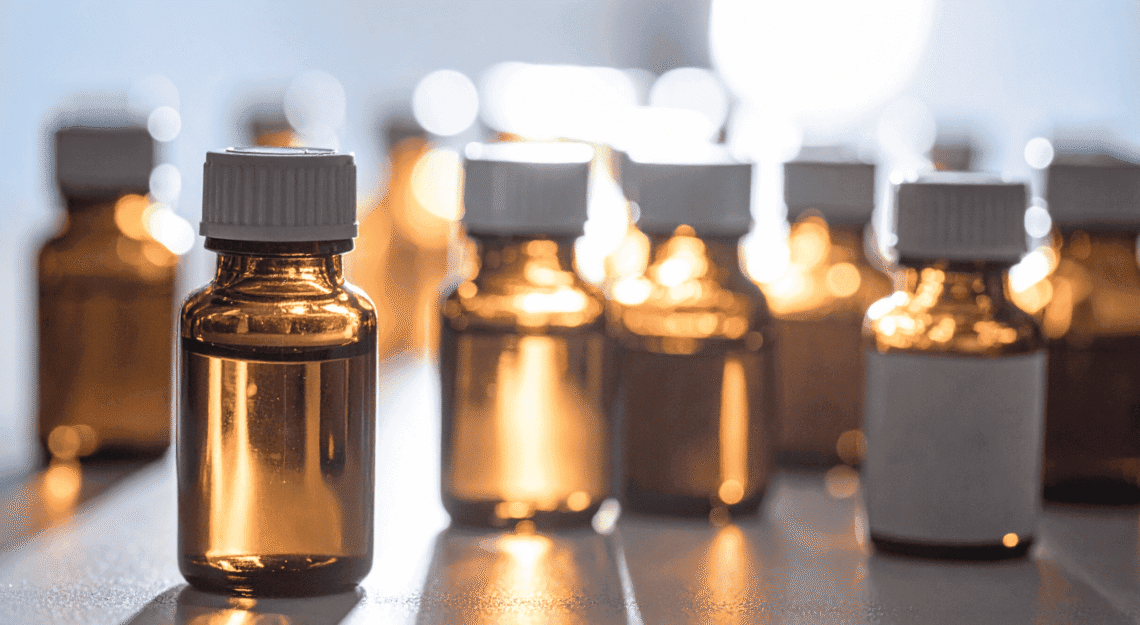 flacon huiles essentielles