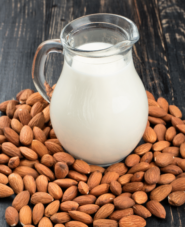 carafe de lait d'amande