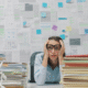 femme en surmenage professionnel