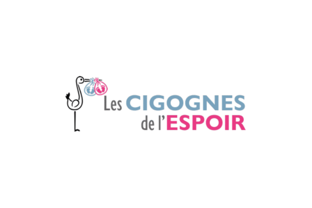 Logo Les Cigognes de l'Espoir Logo partenaire Les Cigognes de l'Espoir
