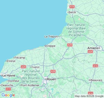Carte des praticiens à Saint-Nicolas-d'Aliermont
