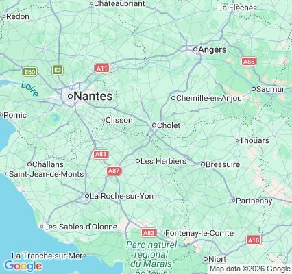 Carte des praticiens à Mortagne-sur-Sèvre