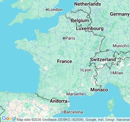 Carte des praticiens en France