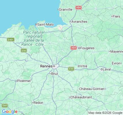 Carte des praticiens à Ille-et-Vilaine