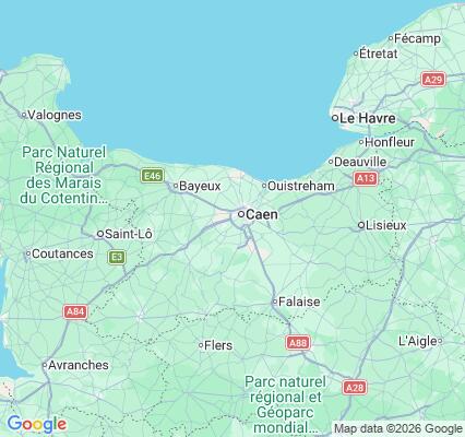 Carte des praticiens à Bretteville-sur-Odon