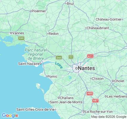 Carte des praticiens à Le Temple-de-Bretagne