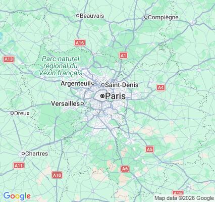 Carte des praticiens à Charenton-le-Pont