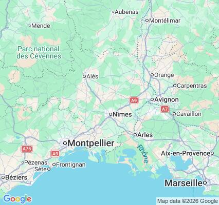 Carte des praticiens à Sainte-Anastasie