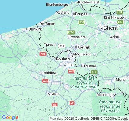 Carte des praticiens à Marquette-lez-Lille