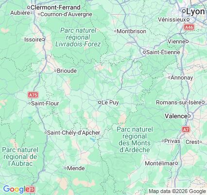 Carte des praticiens à Haute-Loire