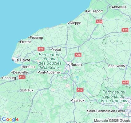 Carte des praticiens à Maromme