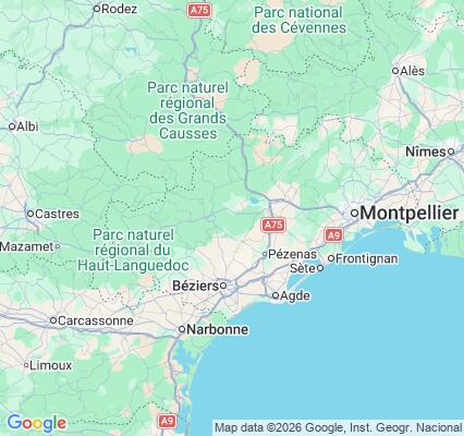 Carte des praticiens à Hérault
