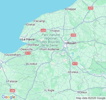 Carte des praticiens à Bourg-Achard