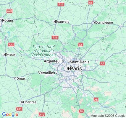 Carte des praticiens à Sannois