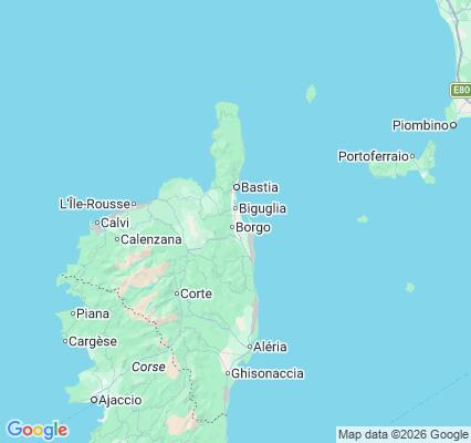 Carte des praticiens à Borgo