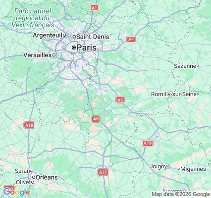 Carte des praticiens à Bois-le-Roi