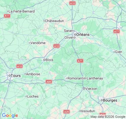 Carte des praticiens à Dhuizon