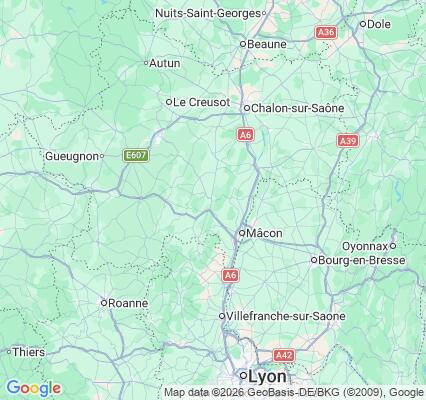 Carte des praticiens à Cluny