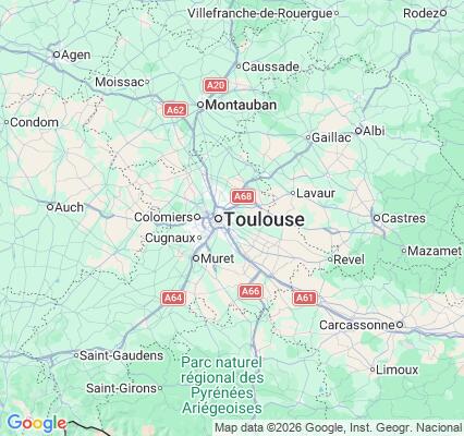 Carte des praticiens à Balma