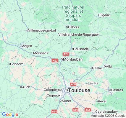 Carte des praticiens à Montauban