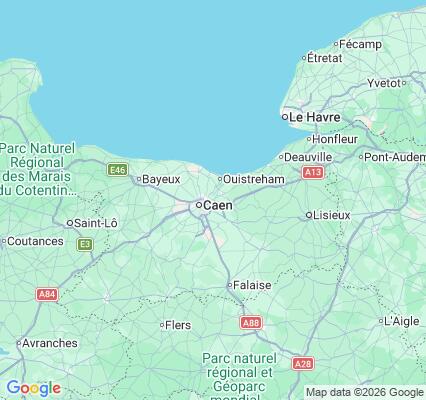 Carte des praticiens à Colombelles