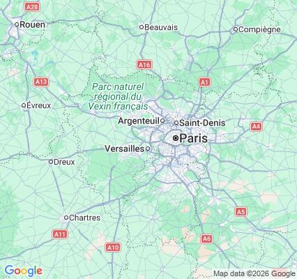 Carte des praticiens à La Celle-Saint-Cloud