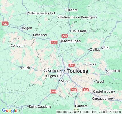 Carte des praticiens à Castelnau-d'Estrétefonds