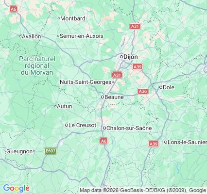 Carte des praticiens à Beaune