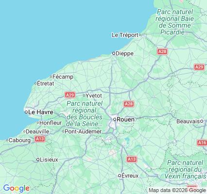Carte des praticiens à Seine-Maritime