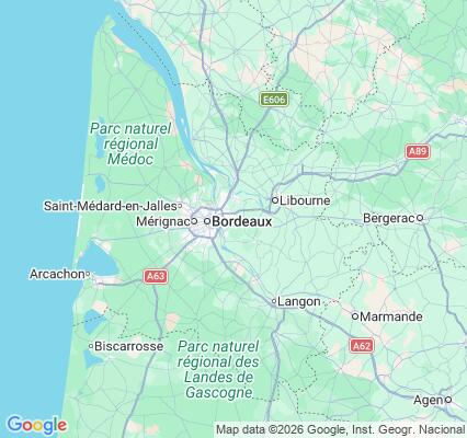 Carte des praticiens à Gironde