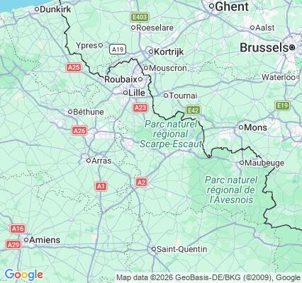 Carte des praticiens à Nord