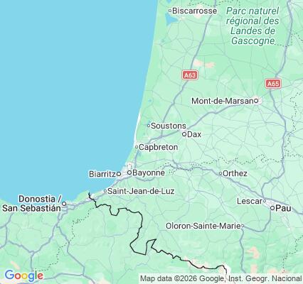 Carte des praticiens à Saint-Vincent-de-Tyrosse