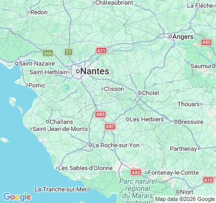 Carte des praticiens à Treize-Septiers