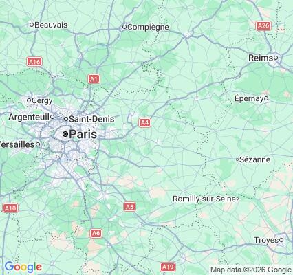 Carte des praticiens à Seine-et-Marne