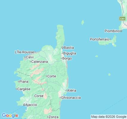 Carte des praticiens à Lucciana