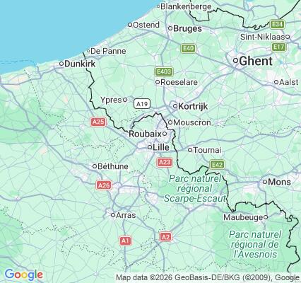 Carte des praticiens à La Madeleine
