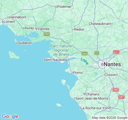 Carte des praticiens à Saint-Nazaire