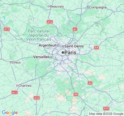 Carte des praticiens à Cachan