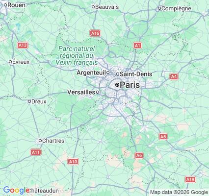 Carte des praticiens à Bièvres