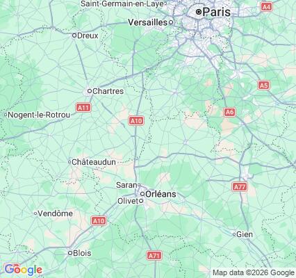 Carte des praticiens à Toury