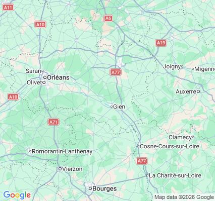 Carte des praticiens à Nevoy