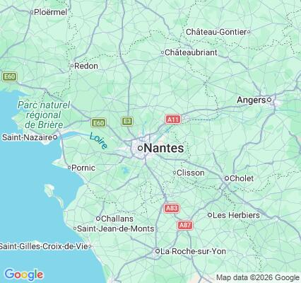 Carte des praticiens à Sainte-Luce-sur-Loire
