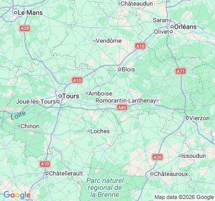 Carte des praticiens à Montrichard Val de Cher