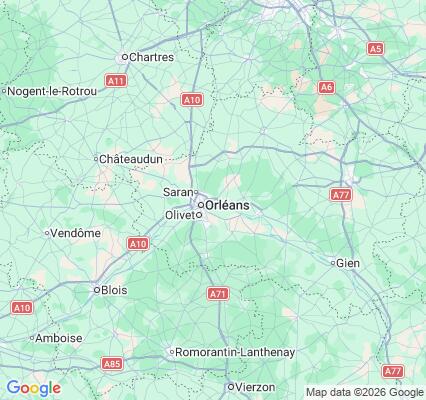 Carte des praticiens à Saint-Jean-de-Braye