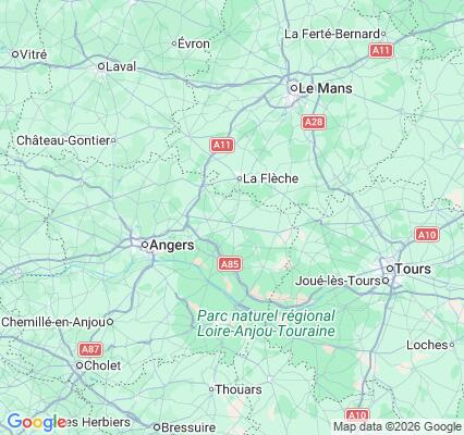 Carte des praticiens à Baugé-en-Anjou