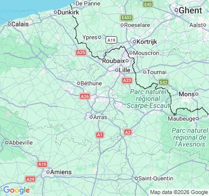 Carte des praticiens à Montigny-en-Gohelle