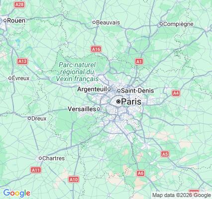 Carte des praticiens à Suresnes