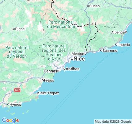 Carte des praticiens à Cagnes-sur-Mer