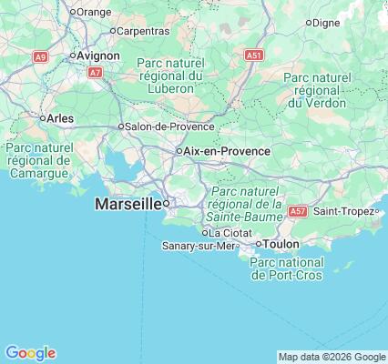 Carte des praticiens à Cadolive